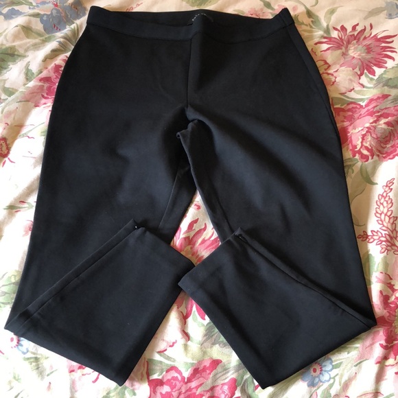 TALBOTS Size 12.P FlatFront PullOn
STRETCH Classic Black Cigarette $119 NEW - Picture 3 of 12